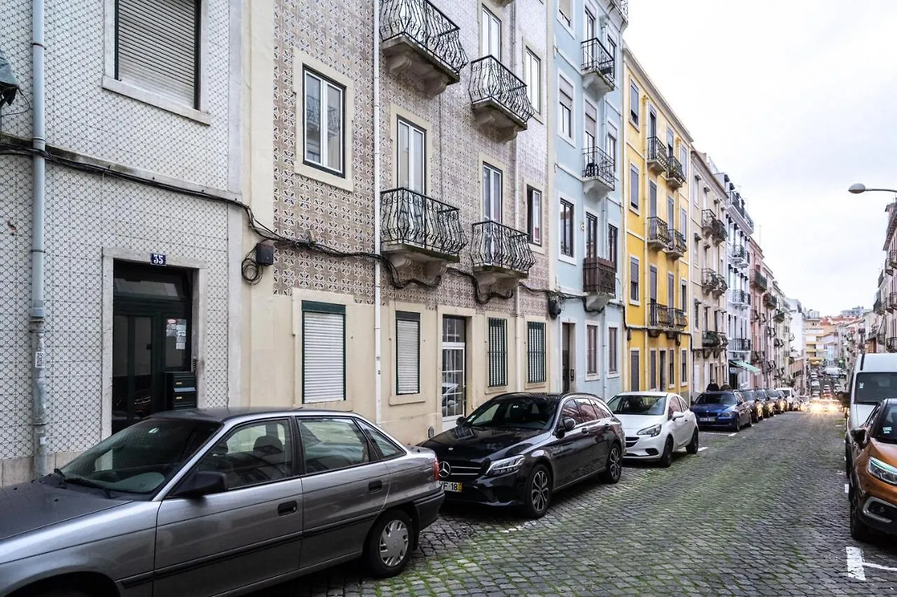 Akicity Arroios Sun Lisboa Apartman